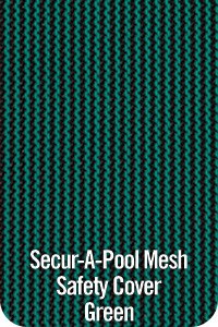 Gli 18 X 36 Secur A Pool Mesh Cover - GLI SAFETY COVERS